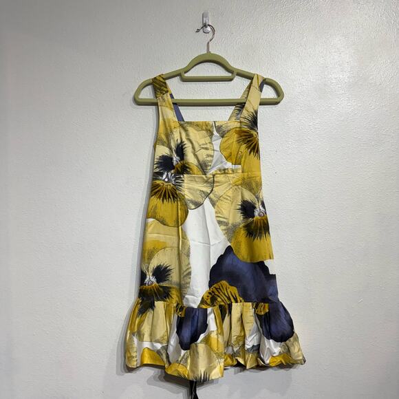 Anthropologie Leifsdottir Bellis Brushstroke MIni Dress Sz 2 - Picture 2 of 13